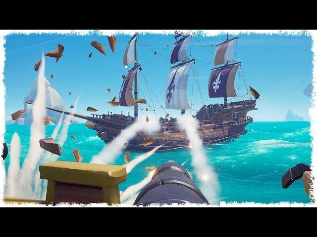 ОПАСНЫЕ ПИРАТСКИЕ ПРИКЛЮЧЕНИЯ В SEA OF THIEVES!!! ЧАСТЬ #1!!!