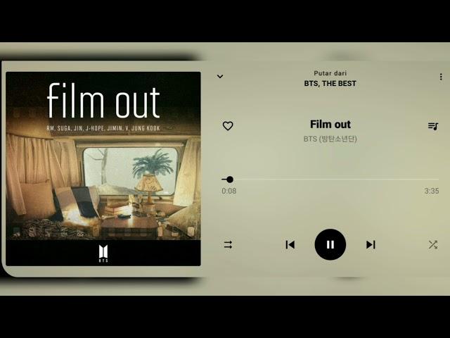 BTS (방탄소년단) – Film out [Audio]