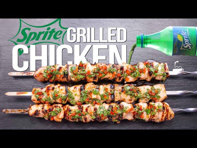 WE TRIED GRILLING CHICKEN WITH SPRITE AND YOU NEED TO SEE WHAT HAPPENED... | SAM THE COOKING GUY