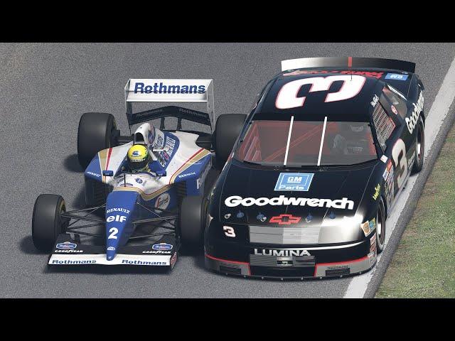 Dale Earnhardt vs Ayrton Senna | F1 vs NASCAR at Monza - 1994 Season