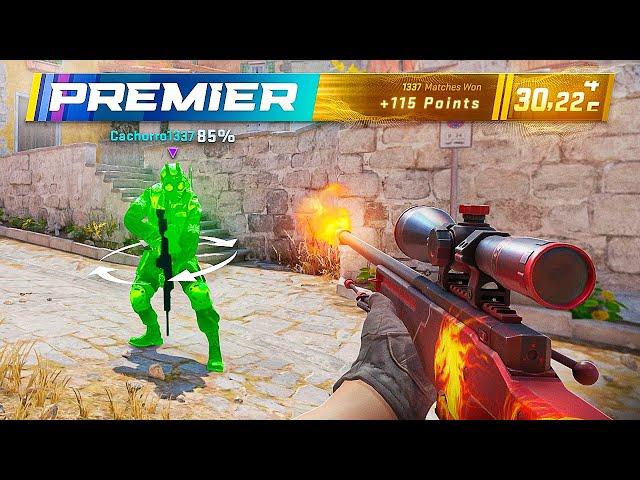 usei um HACK PAGO e GIREI no PREMIER COMPETITIVE do CS 2 (testando o VAC LIVE)