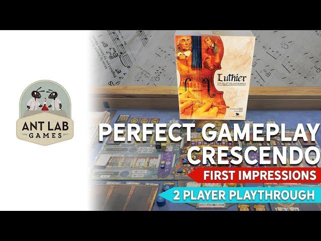 Luthier Board Game | Playthrough | Preview