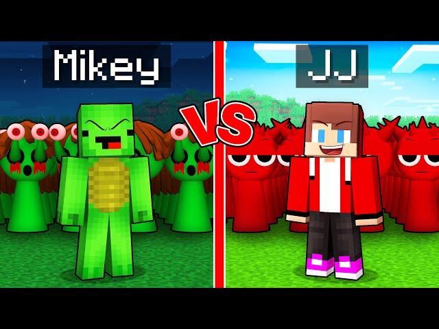 JJ and Mikey: GOOD vs EVIL Sprunki Battle in Minecraft - Maizen