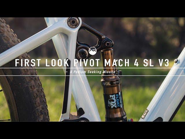 First Look At The All-New Pivot Mach 4 SL  UNCOMPROMISING PERFORMANCE