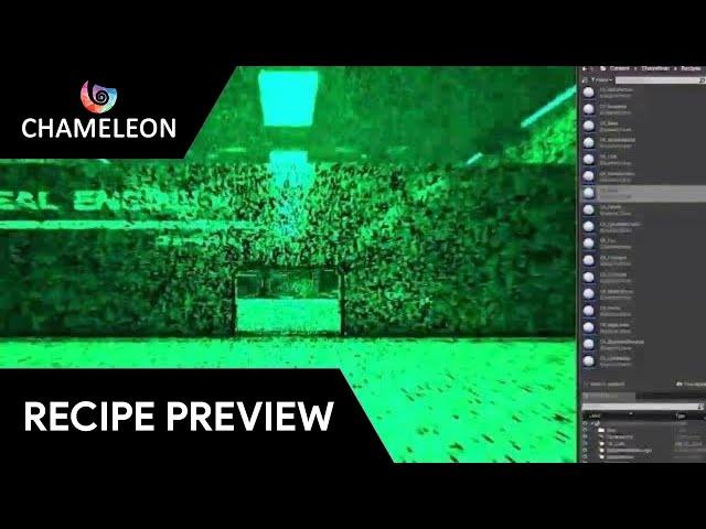 Chameleon Post Process recipe "Code"