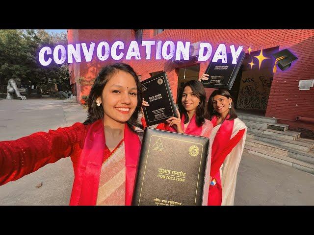 CONVOCATION DAYpe Ye kya Hogya Finally Graduated️