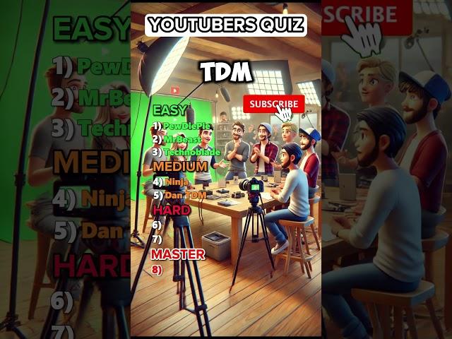 YouTube Fan? Take this short quiz about YouTubers!