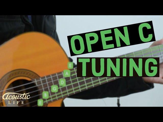 How To Play Guitar In Open C Tuning