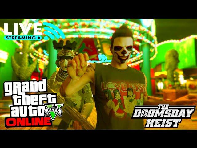 LIVE: GTA V Online: Doomsday Heist Setup 2 w/Jake and Tato