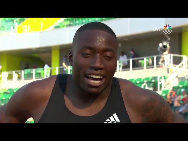 Grant Holloway runs 12.81 | Men's 110m Hurdles Semi-Finals -  USA 2021 Track & Field Olympic Trials