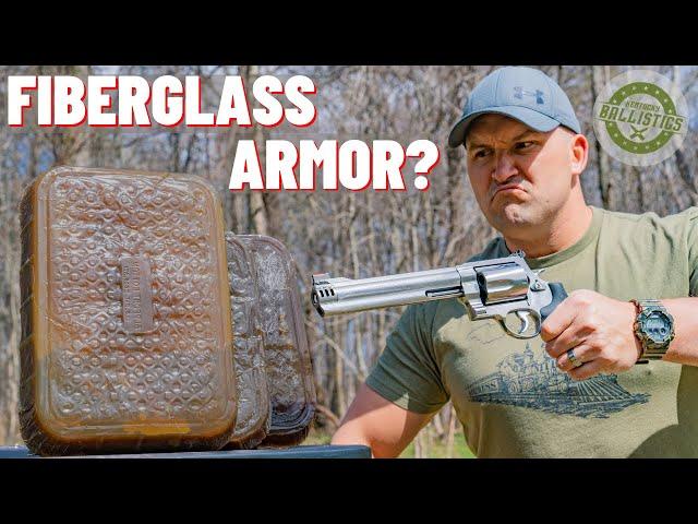 Fiberglass Body Armor (Body Armor Of The Future ???)