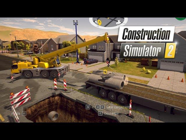 Construction Simulator 2 US | #16 Acondicionamiento de la Carretera Hundida