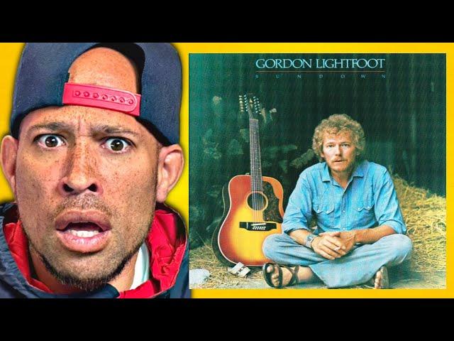 Rapper FIRST time REACTION to Gordon Lightfoot - SUNDOWN! Oh, snap...