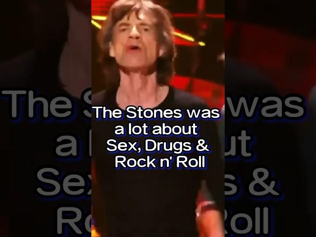 ROLLING STONES SEX, DRUGS & ROCK n’ ROLL Past vs Present