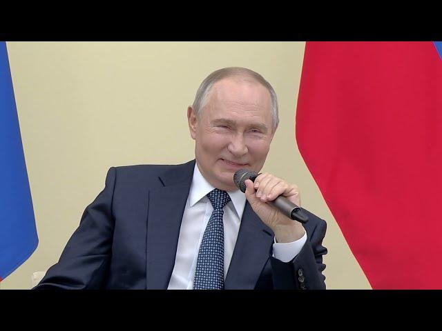 «Убьёт — посадим!»: Владимир Путин успокаивает ректора 'Иннополиса'