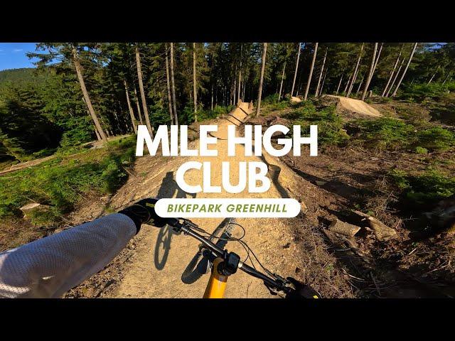 Mile High Club Black Bikepark Greenhill 2023 POV RAW