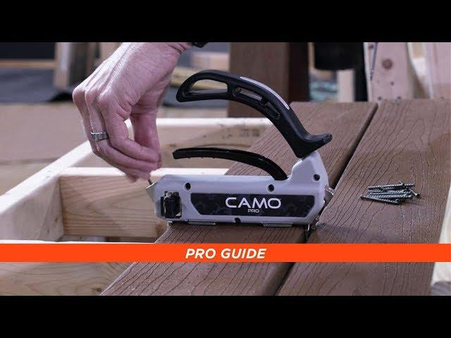 CAMO® Pro Guide for Composite, PVC,  Hardwood, and Cedar Decking