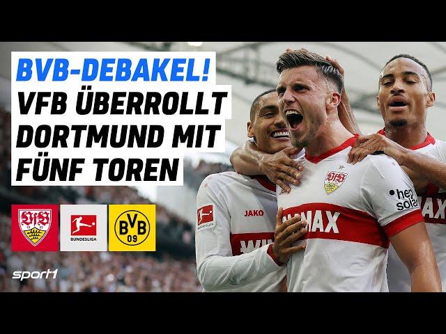 VfB Stuttgart - Borussia Dortmund | Bundesliga Tore und Highlights 4. Spieltag