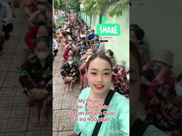 #shorts phát 400 phần cơm từ thiện cho bà con (Mỹ Phượng) #tuthien