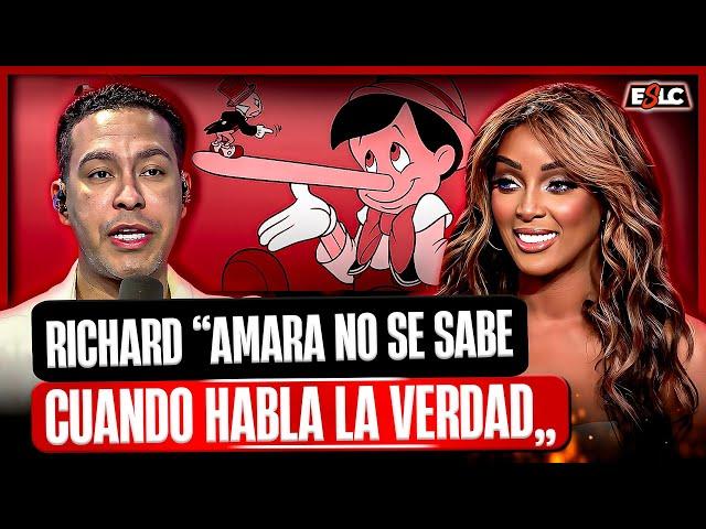 RICHARD NO LE CREE A AMARA LA NEGRA “FOGON APOYA A AMARA Y TIENE MIEDO DE SER POBRE OTRA VEZ”