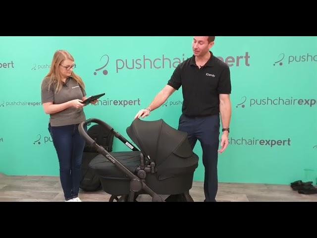 iCandy Orange Black Edition Facebook Live with Pushchair Expert