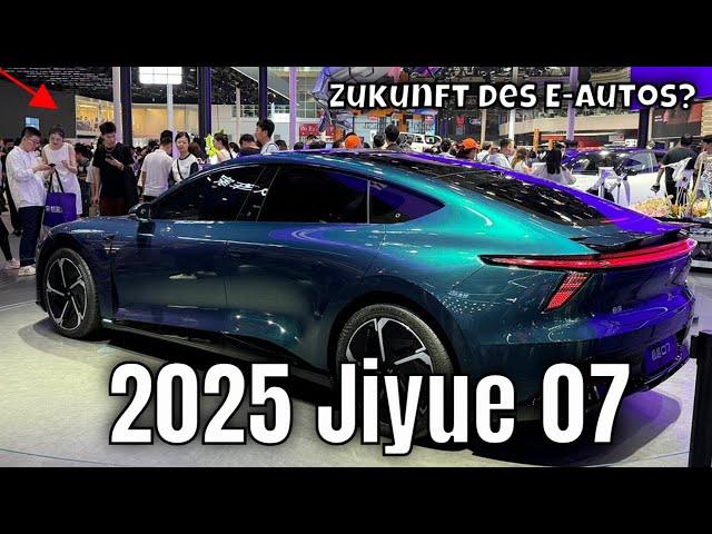 2025 Jiyue 07: stylische +700 PS E-Limo von Baidu & Geely | wichtige Fakten