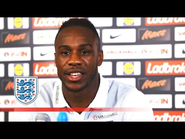 Michail Antonio's hilarious first ever England press conference | FATV News