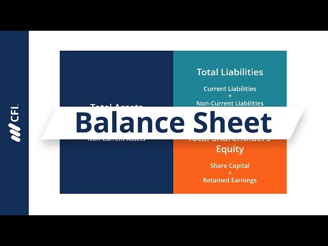 The Balance Sheet Explained (Beginner's Guide)