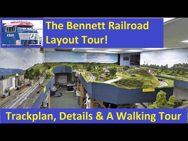 The Bennett Railroad: Layout Tour 2020!