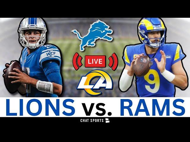 Lions vs. Rams Live Streaming Scoreboard, Play-By-Play, Game Audio & Highlights | NFL Week 1