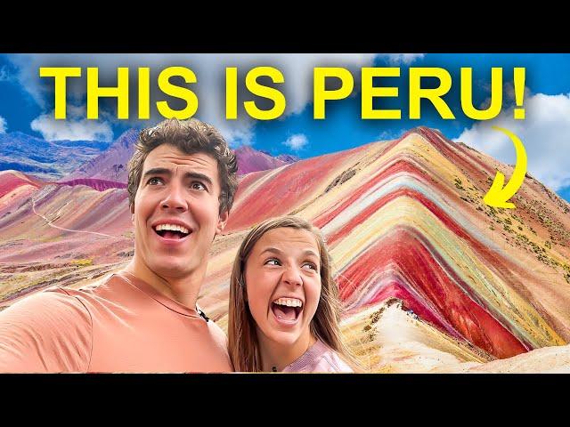 Exploring RAINBOW MOUNTAIN in PERU!  (17,000 FT)