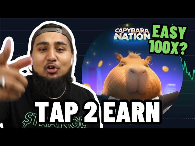 Cabybara Nation ($BARA) is the best tap to earn crypto game?! Buy $BARA Now?!