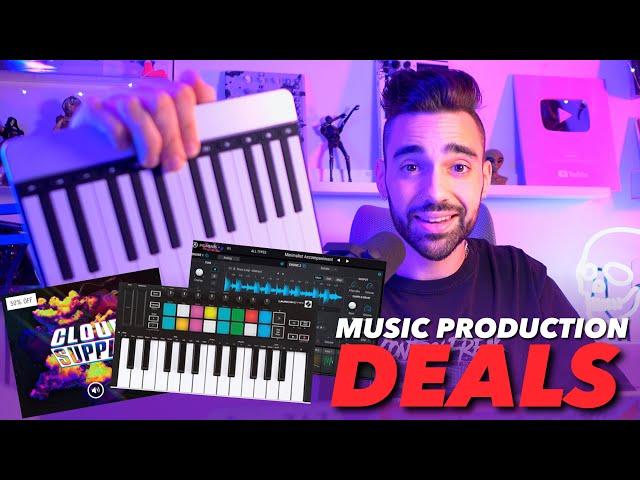 BLACK FRIDAY & CYBER MONDAY MUSIC PRODUCTION DEALS!