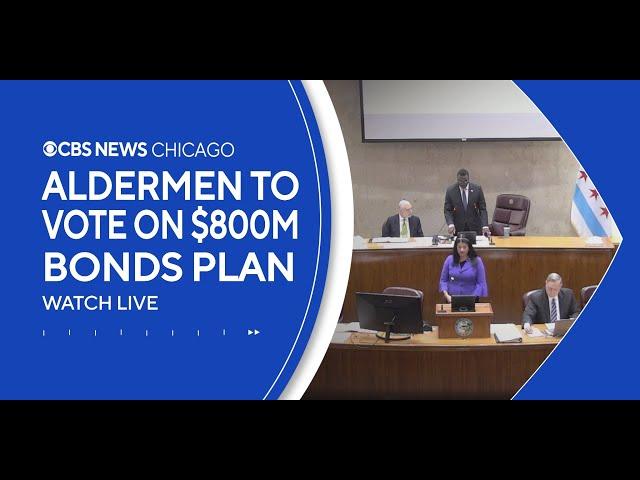 City Council to vote on mayor's plan to issue over $800M in bonds | Full Meeting