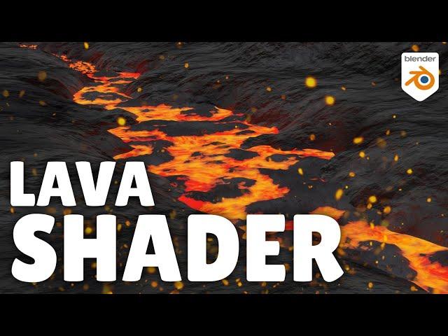 REALISTIC LAVA In Blender 3D | Beginner Tutorial