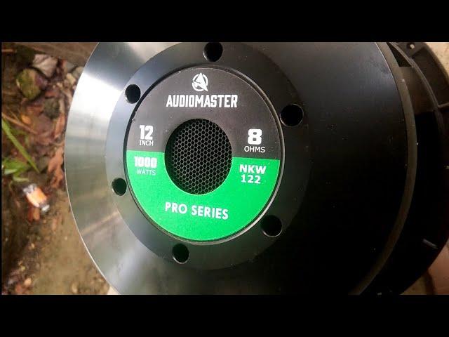 AUDIOMASTER NKW-122 unboxing and quick review