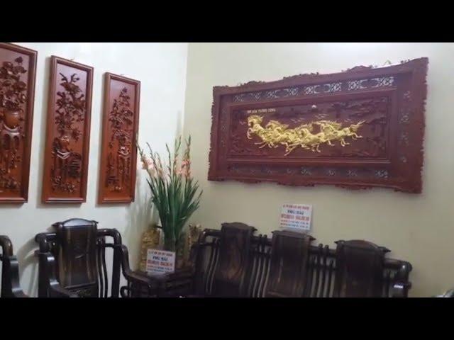 TRANH CHẠM KHẮC GỖ TÍCH BÁT MÃ - Tranh Gỗ Phong Thủy Treo Tường Đẹp