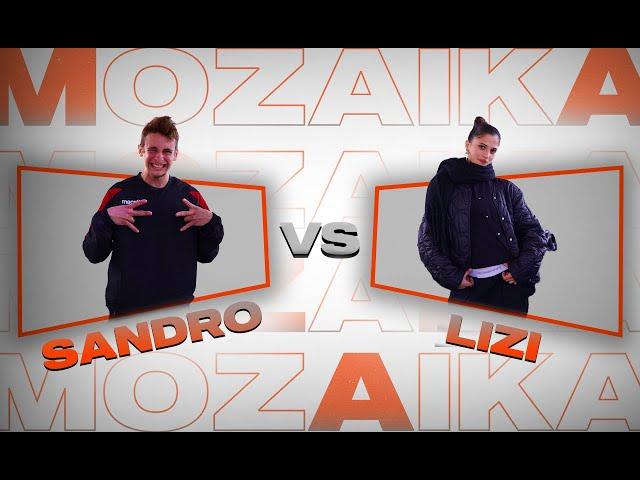 LIZI VS SANDRO Mozaika Dance Battle  HIP-HOP TOP 8