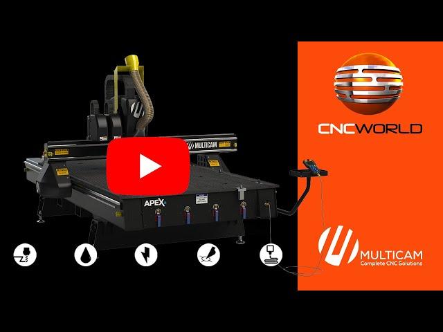 APEX 3R CNC Router Carbon Fibre