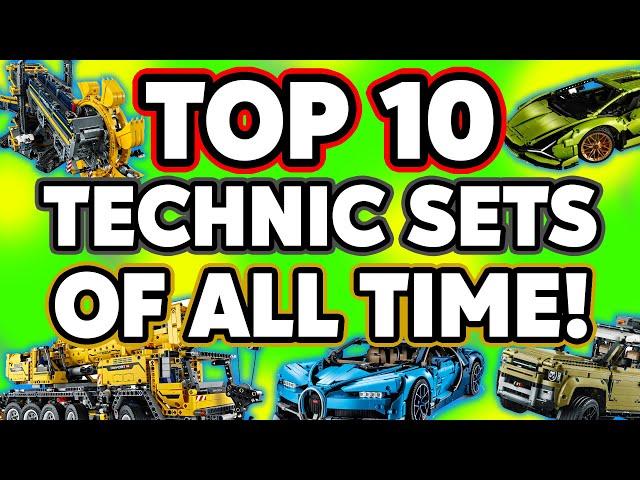 Top 10 Largest LEGO Technic Sets of ALL TIME!