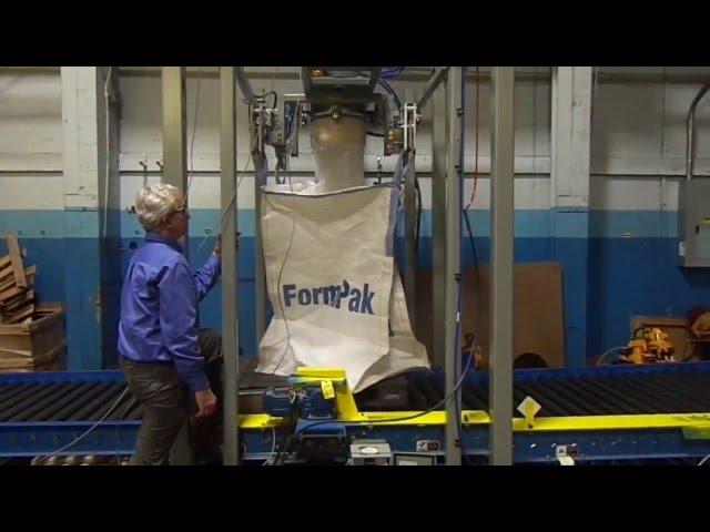 Bulk Bag Filling Using a Formpak Bulk Bag Filling Machine