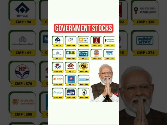 #governmentstocksprices #sharemarket #investmentreturn #sharestrading #equitystock #
