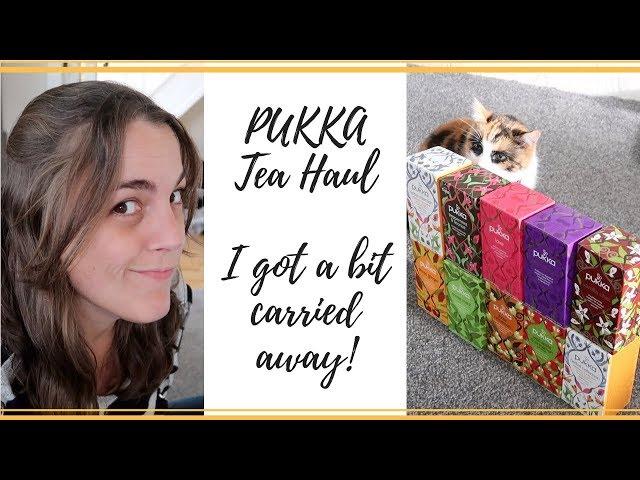 Pukka Tea haul - What To Do With So Much Tea!