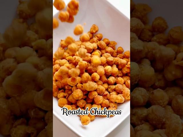 Crispy roasted Chickpeas #asmr #asmrfood #recipe #easyrecipe #roastedchickpeas #crispy #chickpeas