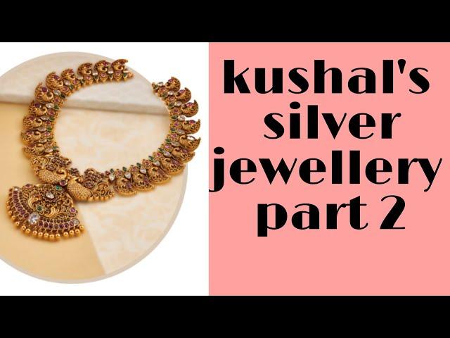 #samtalkz #kushal'svijayawada kushal's silver jewellery part 2