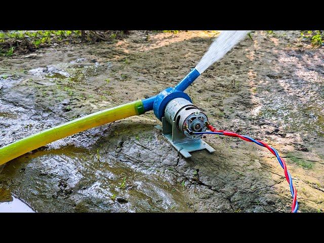 How To Make High Pressure Water Pump Using 775 Motor