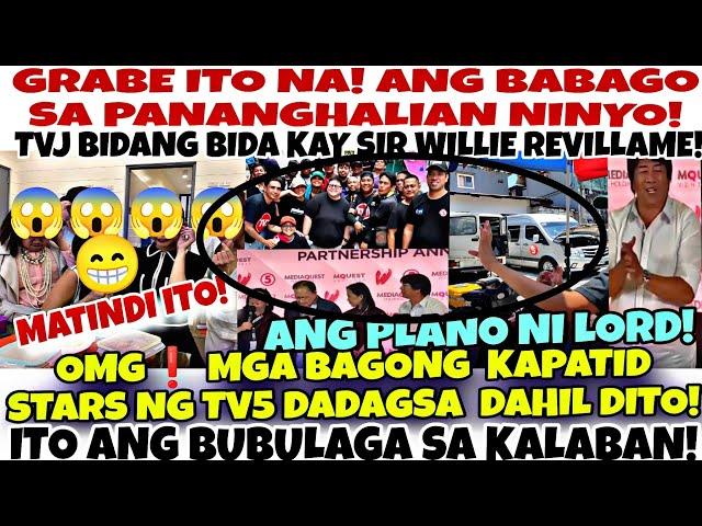 GRABE ITO‼️ ITO ANG TOTOO TVJ BIDANG BIDA NI SIR WILLIE REVILLAME! KANINA! ANG REVELATION‼️ ALAMIN