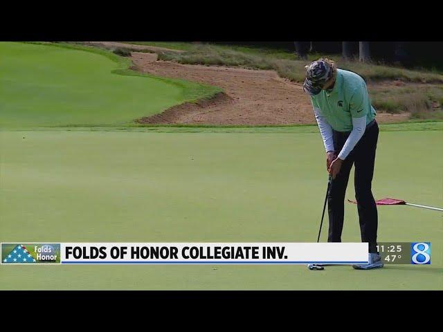 Folds of Honor Collegiate round 2