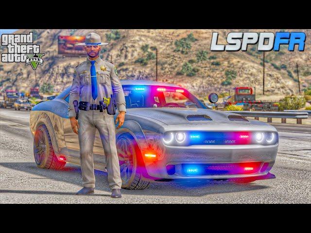 GTA5 Tamil Playing As A Police Officer Highway Patrol In GTA 5 | LSPDFR | Tamil Gameplay |