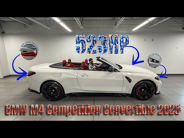 2025 BMW M4 COMPETITION CONVERTIBLE REVIEW | THE ULTIMATE DRIVING MACHINE NOW UPDATED AND POWERFUL!!